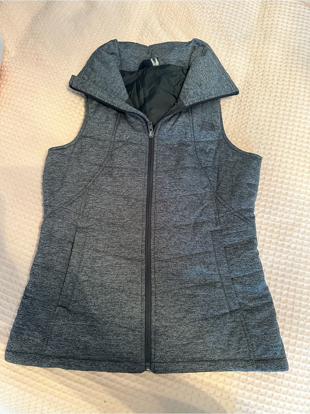 The North Face Women's Quilted Puffer Vest - Heather Gray